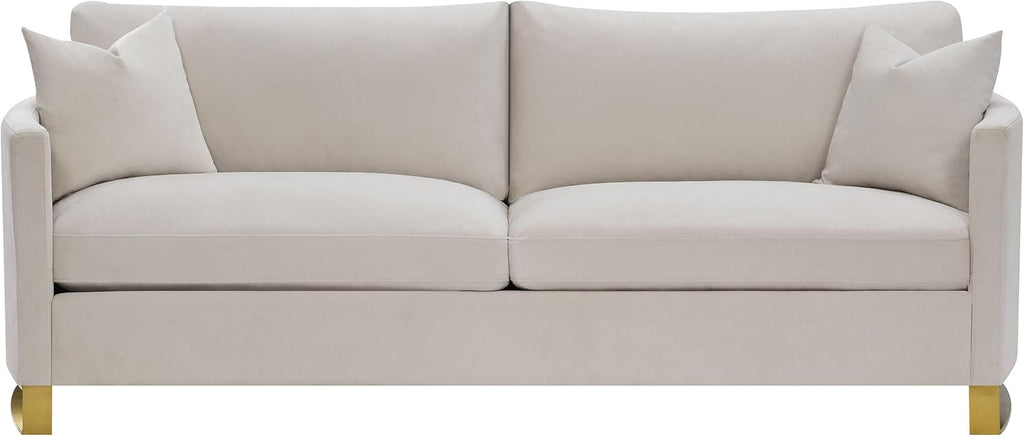 Elegant 2-Piece Velvet Sofa Set for Modern Living Rooms