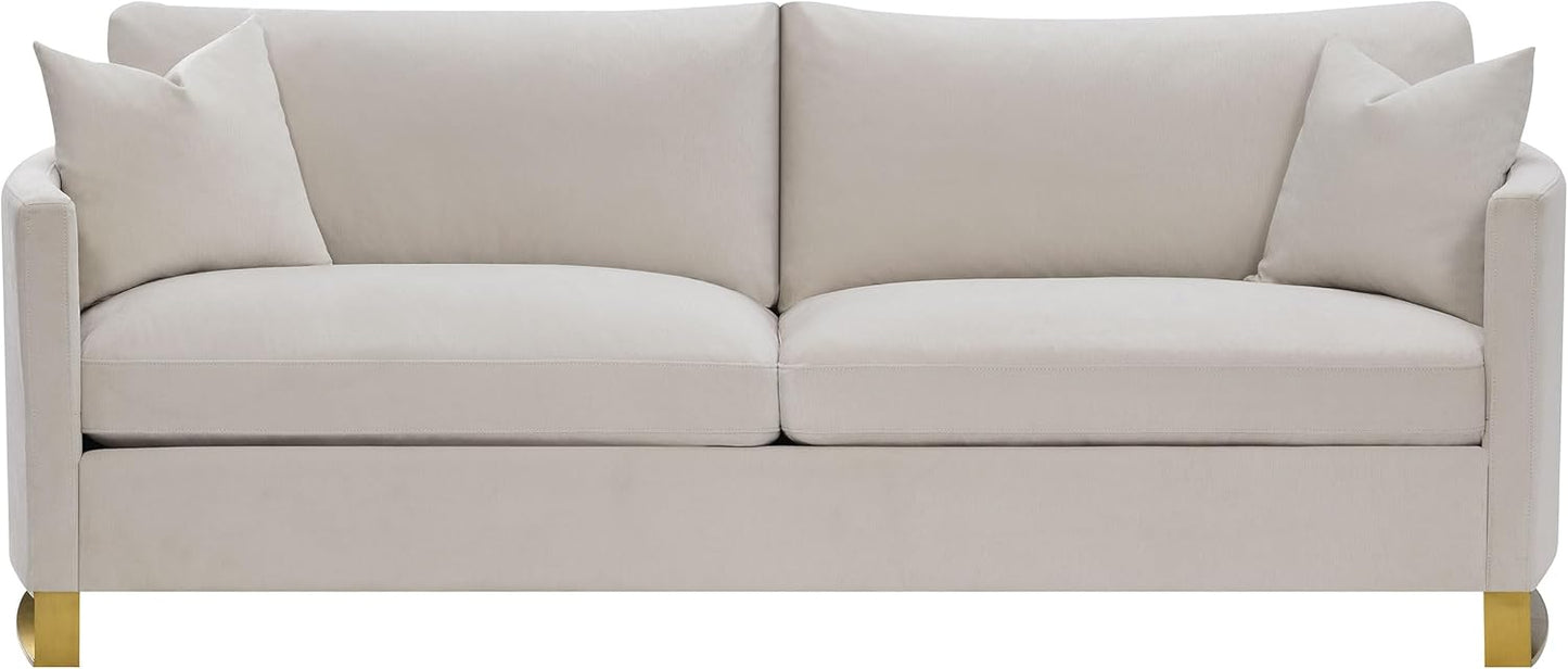 Elegant 2-Piece Velvet Sofa Set for Modern Living Rooms