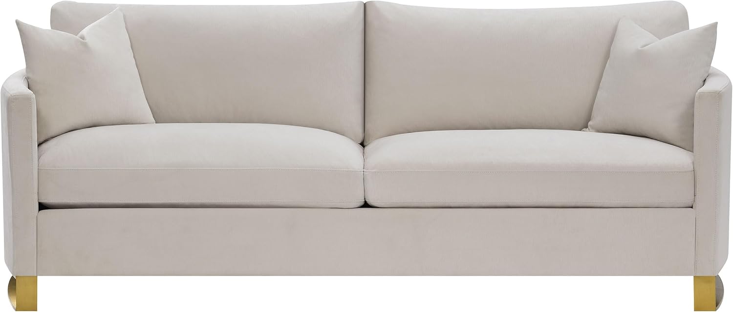 Elegant 2-Piece Velvet Sofa Set for Modern Living Rooms