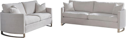 Elegant 2-Piece Velvet Sofa Set for Modern Living Rooms
