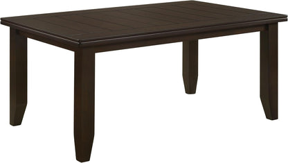 Modern Rectangular Dining Table for Warm Family Gatherings