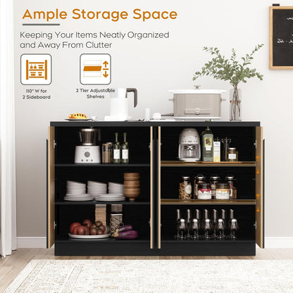 Modern Sideboard Credenza for Stylish Home Storage