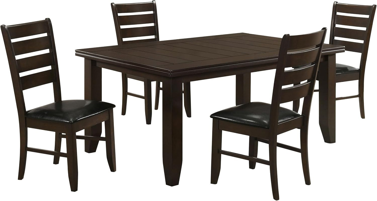 Modern Rectangular Dining Table for Warm Family Gatherings