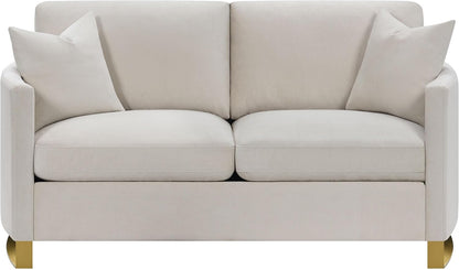 Elegant 2-Piece Velvet Sofa Set for Modern Living Rooms