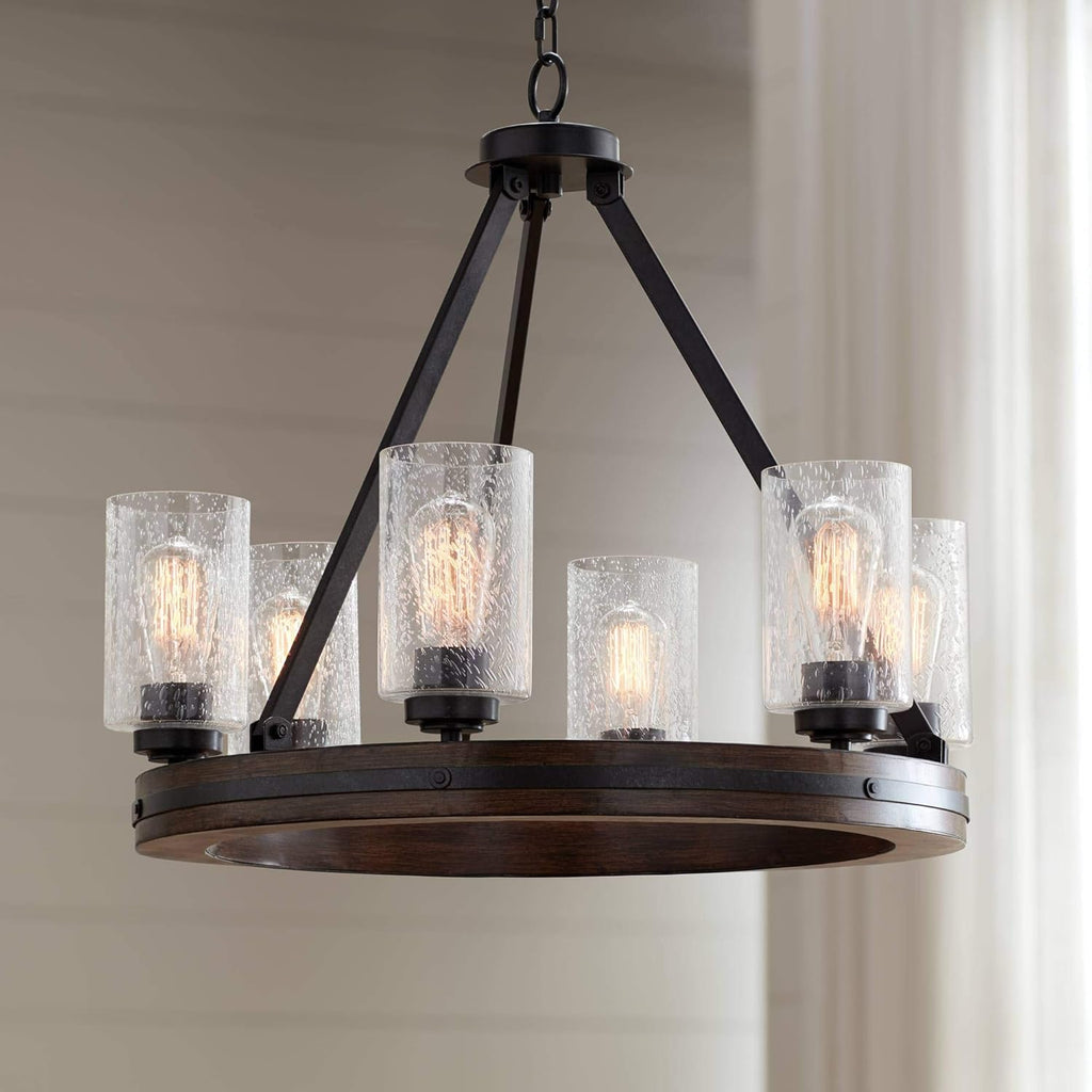 Elegant Rustic Chandelier for Cozy Home Atmosphere