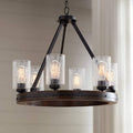 Elegant Rustic Chandelier for Cozy Home Atmosphere