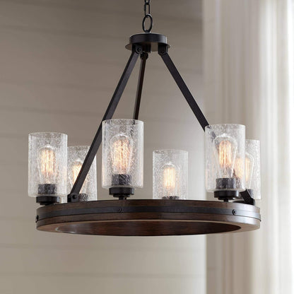 Elegant Rustic Chandelier for Cozy Home Atmosphere