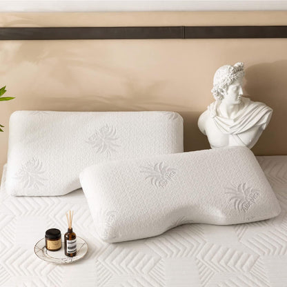 Neck-Friendly Memory Foam Pillow for Better Sleep