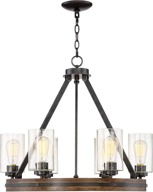 Elegant Rustic Chandelier for Cozy Home Atmosphere