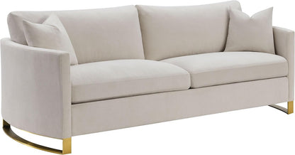 Elegant 2-Piece Velvet Sofa Set for Modern Living Rooms