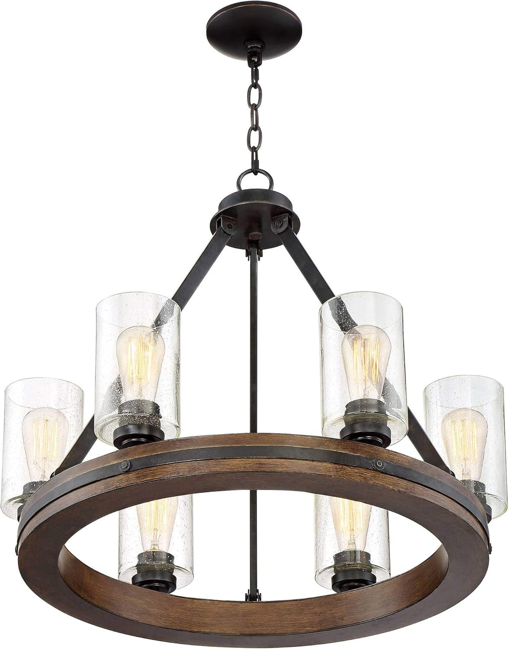 Elegant Rustic Chandelier for Cozy Home Atmosphere