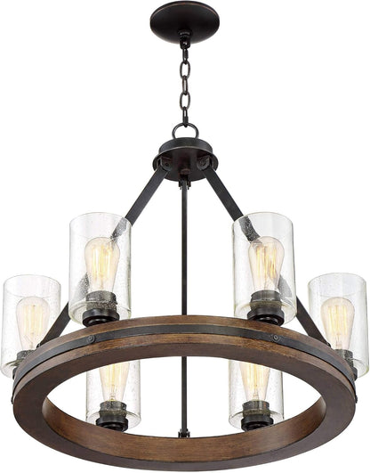 Elegant Rustic Chandelier for Cozy Home Atmosphere
