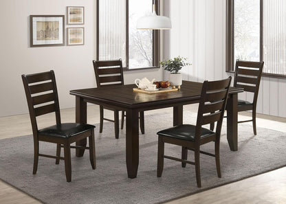Modern Rectangular Dining Table for Warm Family Gatherings