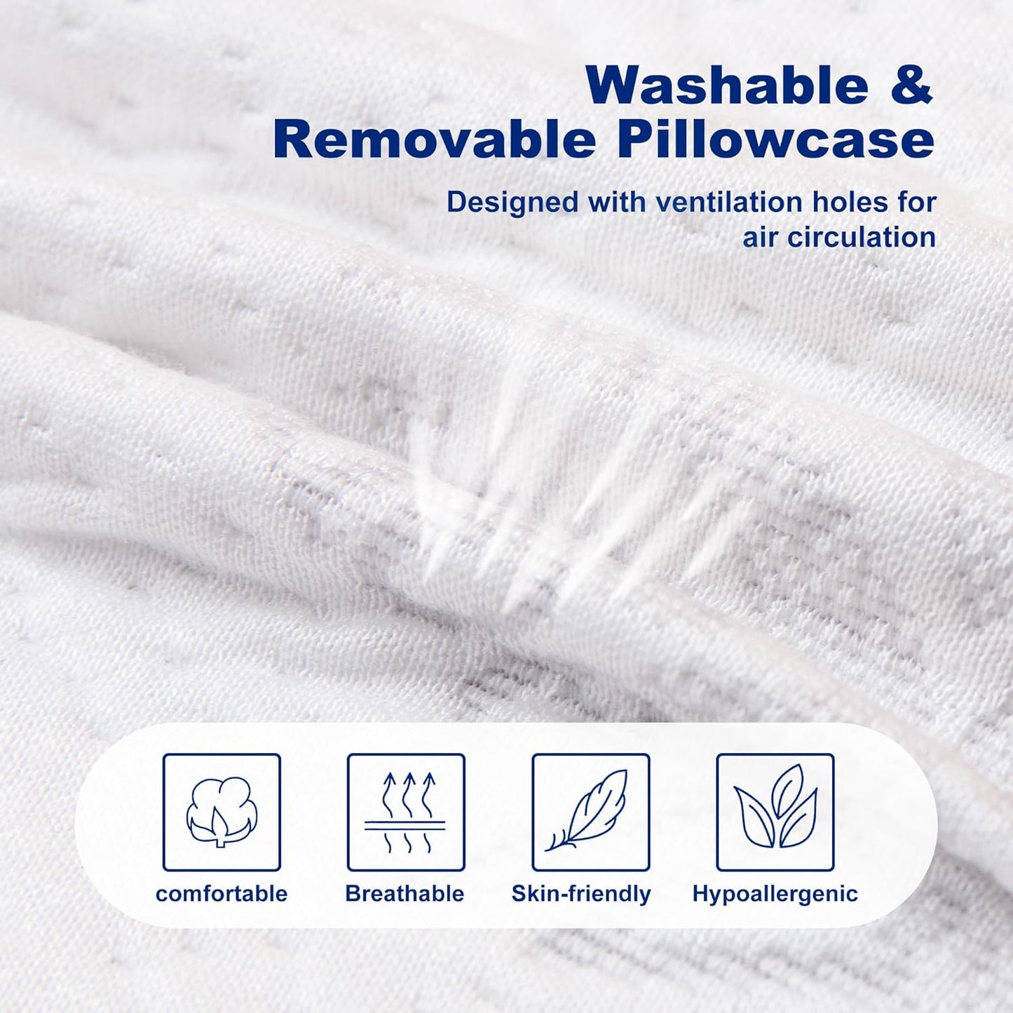 Neck-Friendly Memory Foam Pillow for Better Sleep