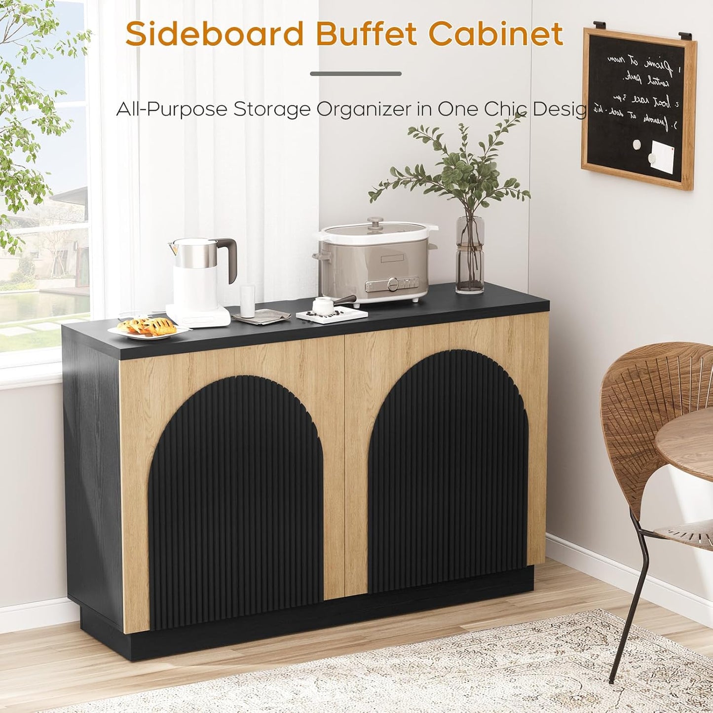 Modern Sideboard Credenza for Stylish Home Storage