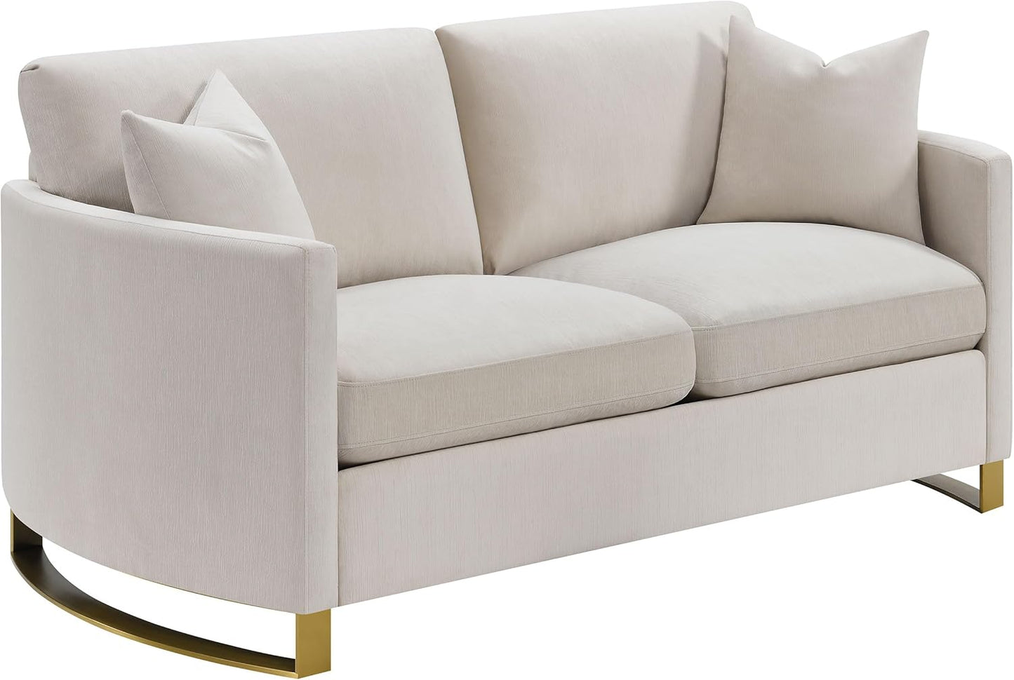 Elegant 2-Piece Velvet Sofa Set for Modern Living Rooms