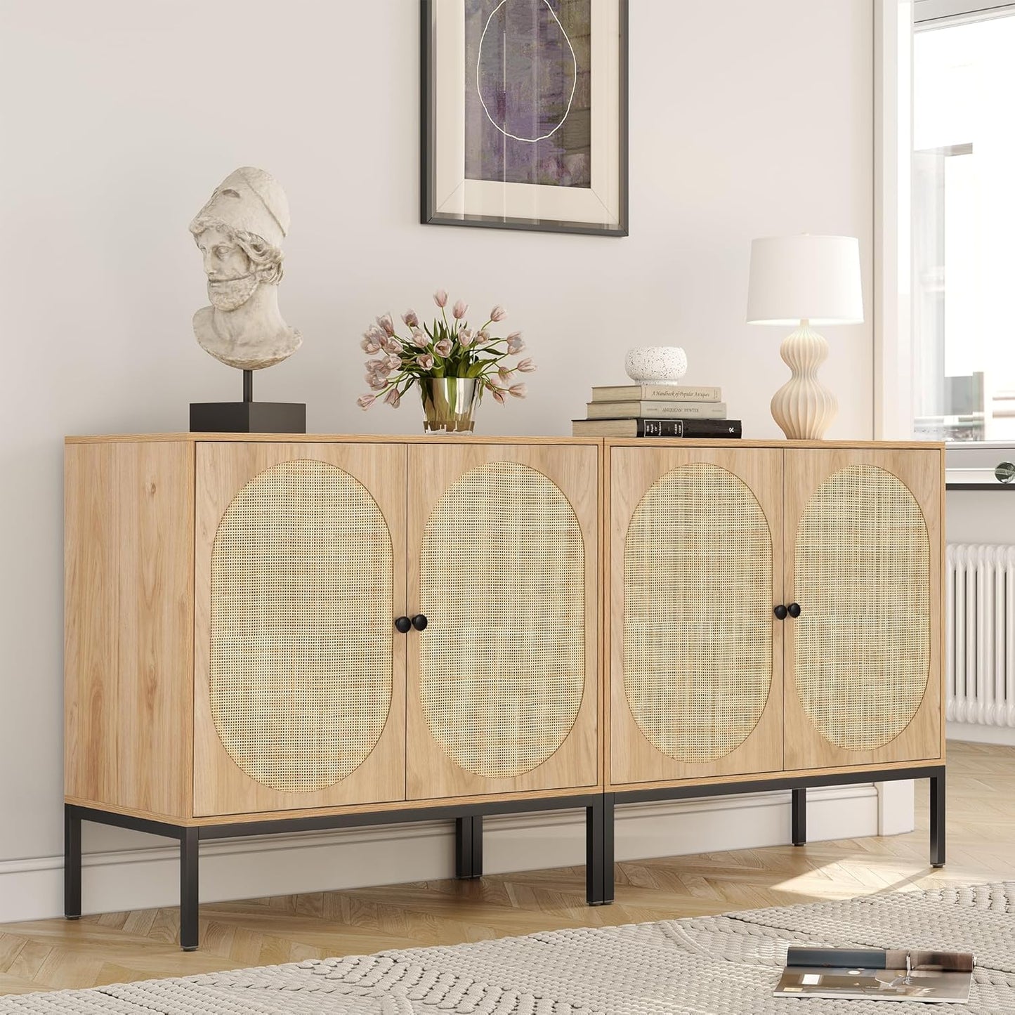 Handmade Wooden Sideboard for Storage & Decor