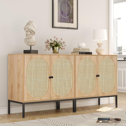 Handmade Wooden Sideboard for Storage & Decor